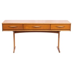 Console/table basse mi-siècle moderne, Frank Guille pour Austinsuite, Angleterre, vers 1960