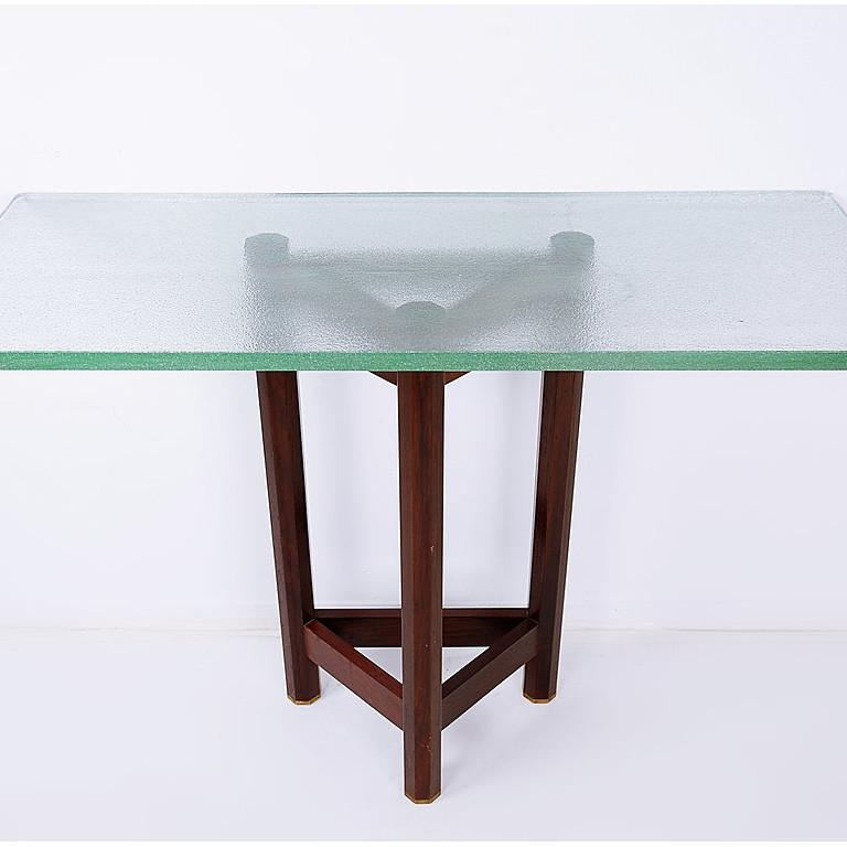 Belgian Mid-Century Console Table by Jan Vlug - Belgium For Sale