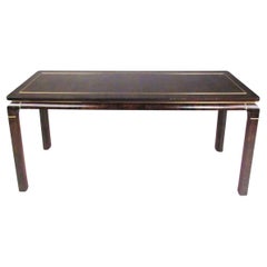 Table console du milieu du siècle dernier par John Stuart Inc