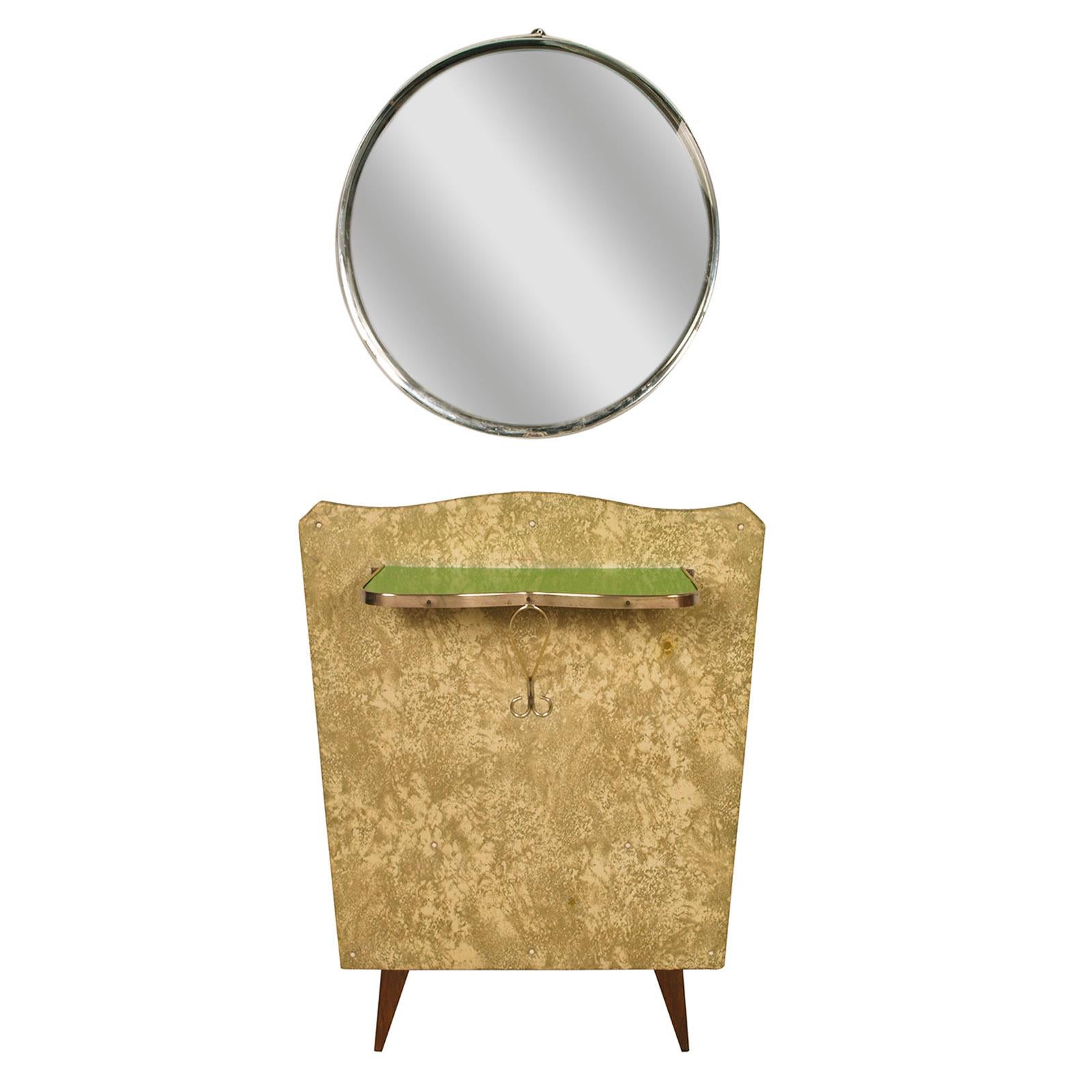 mirror console table