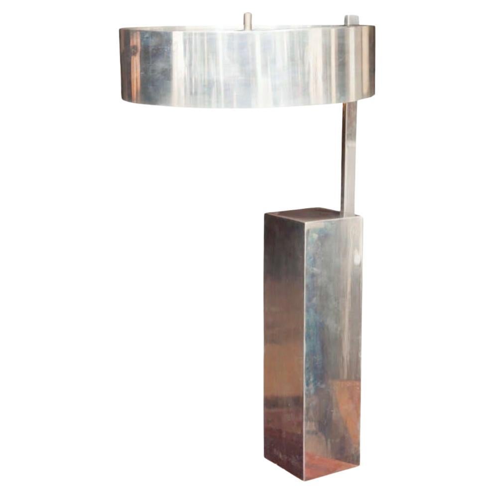Mid-Century Constructivist Style Table Lamp in the Manner of Kurt Versen For Sale