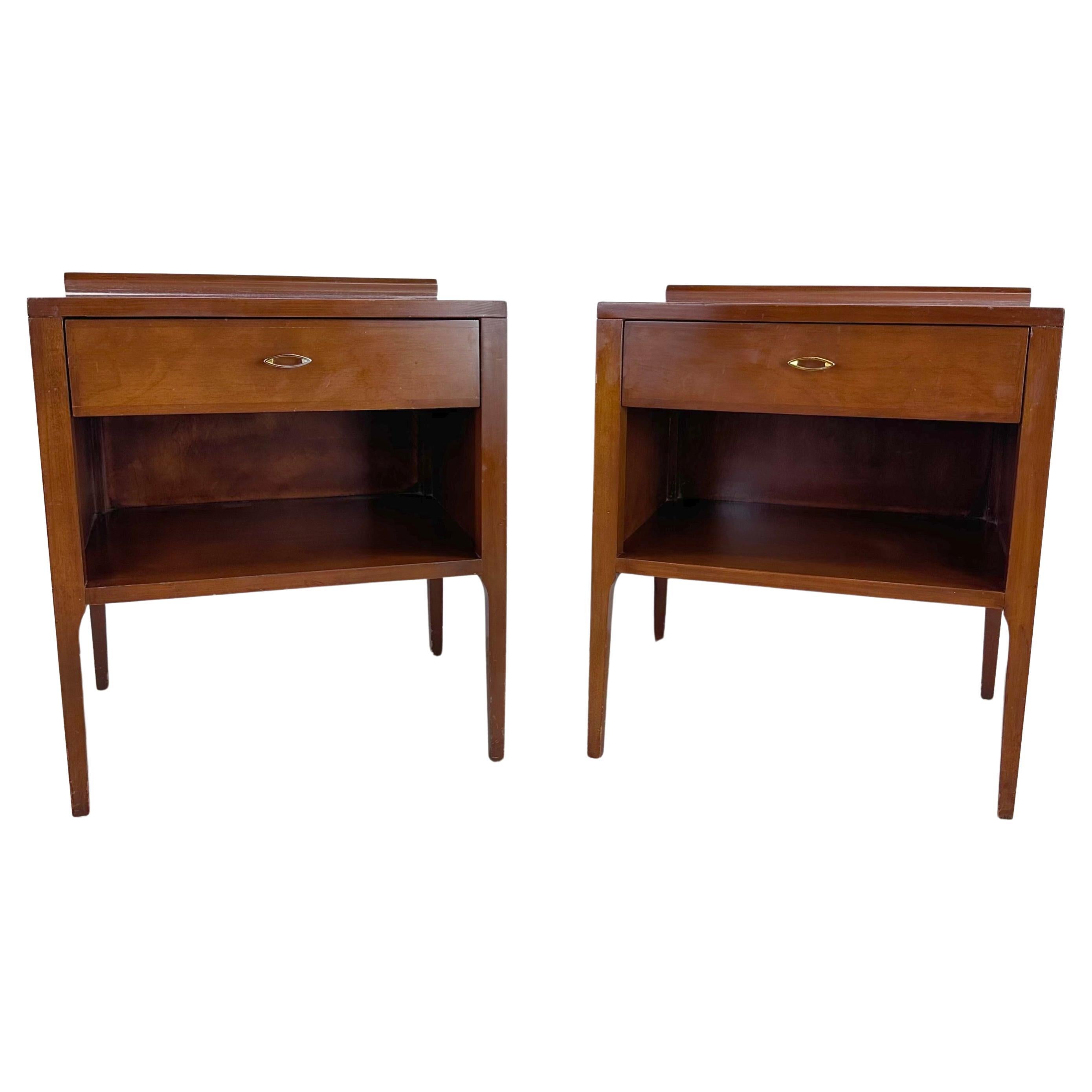 Mid-Century "Contessa" Nightstands by Carl Otto for Heywood-Wakefield