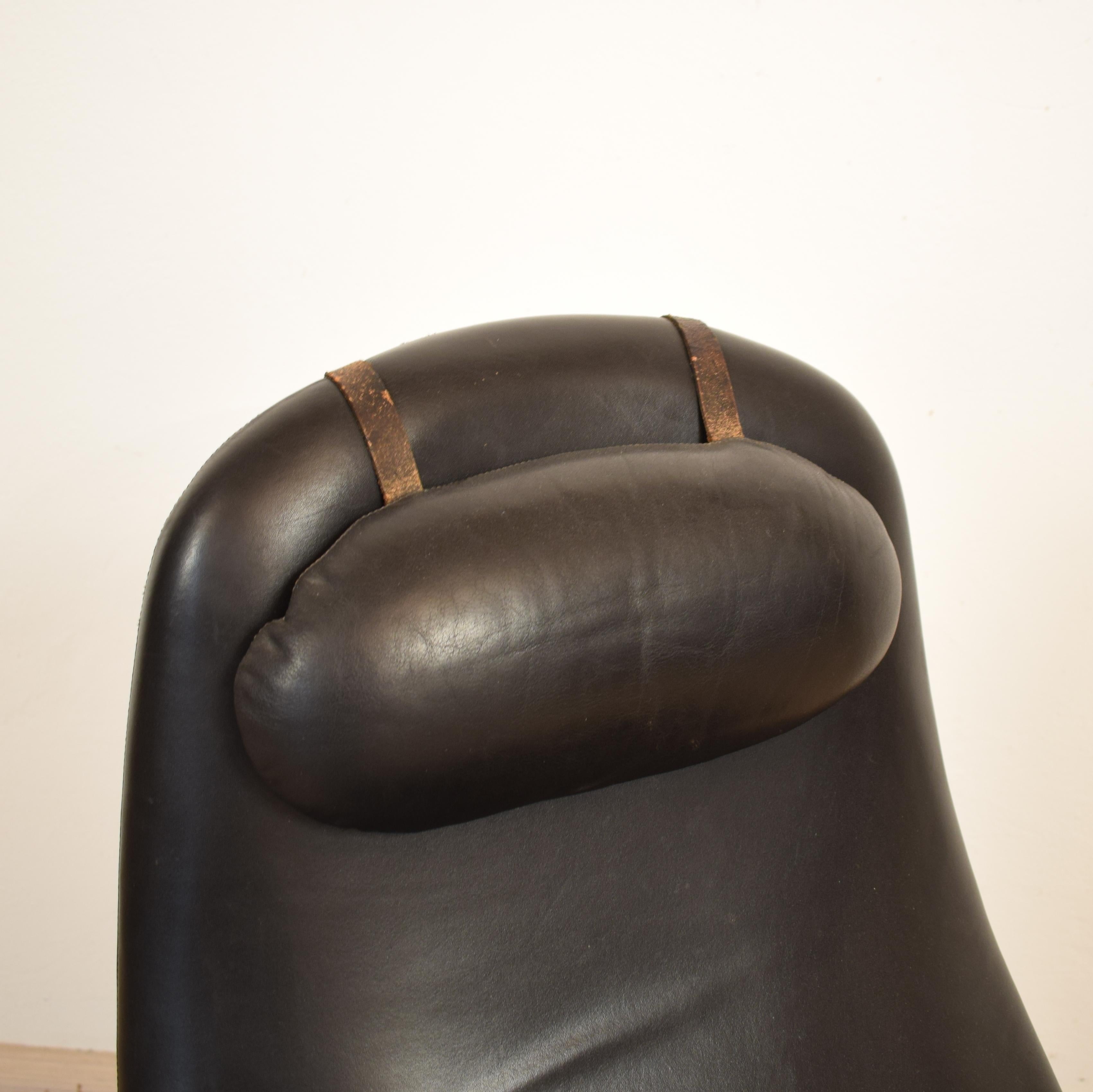 Midcentury Contourette Roto Armchair by Alf Svensson for DUX, 1960 2