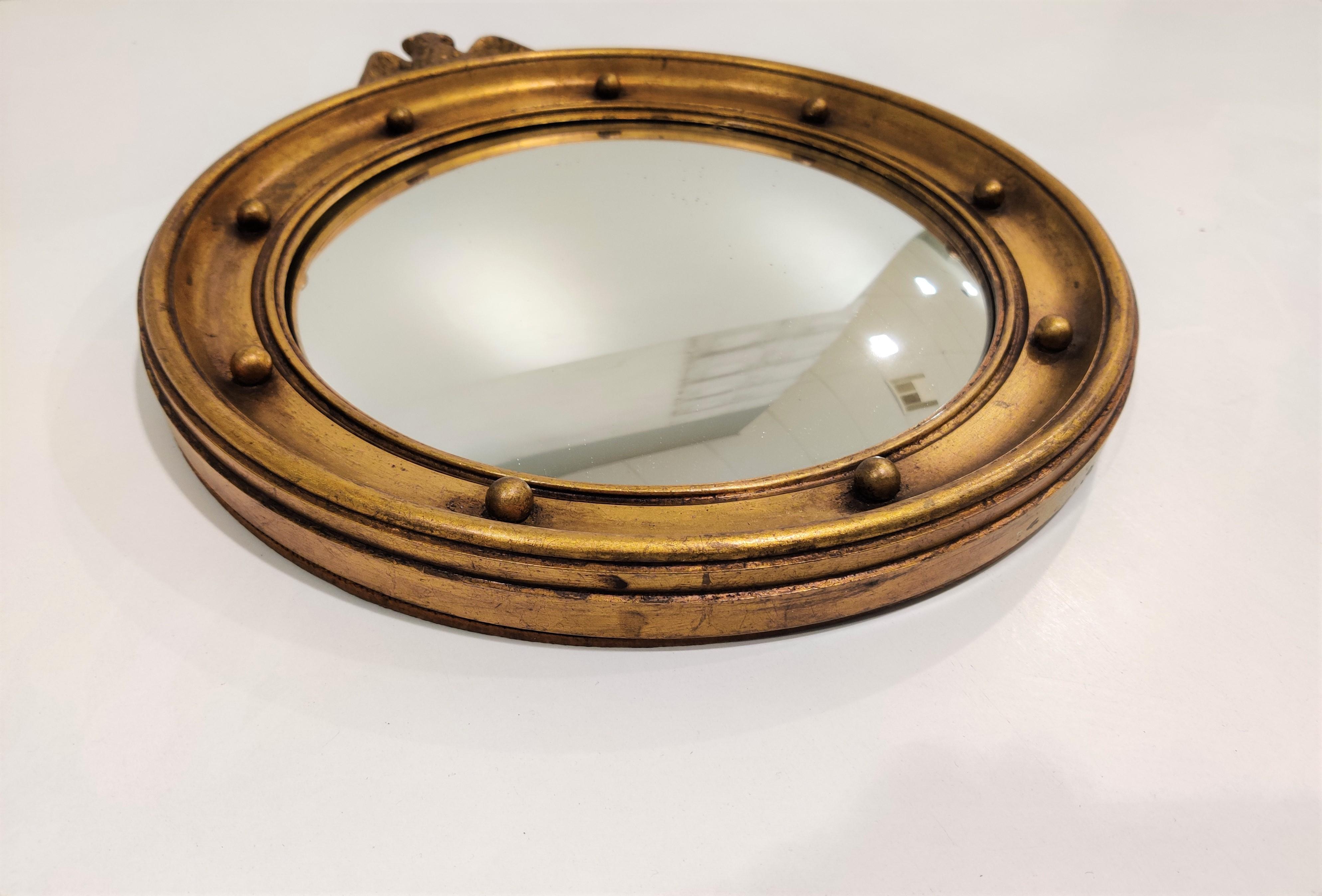 Empire Midcentury Convex Eagle Mirror