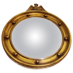 Midcentury Convex Eagle Mirror