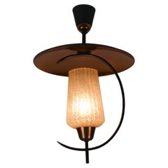 Mid-Century Copper Sputnik Ceiling Lamp, Italy, 1960s
