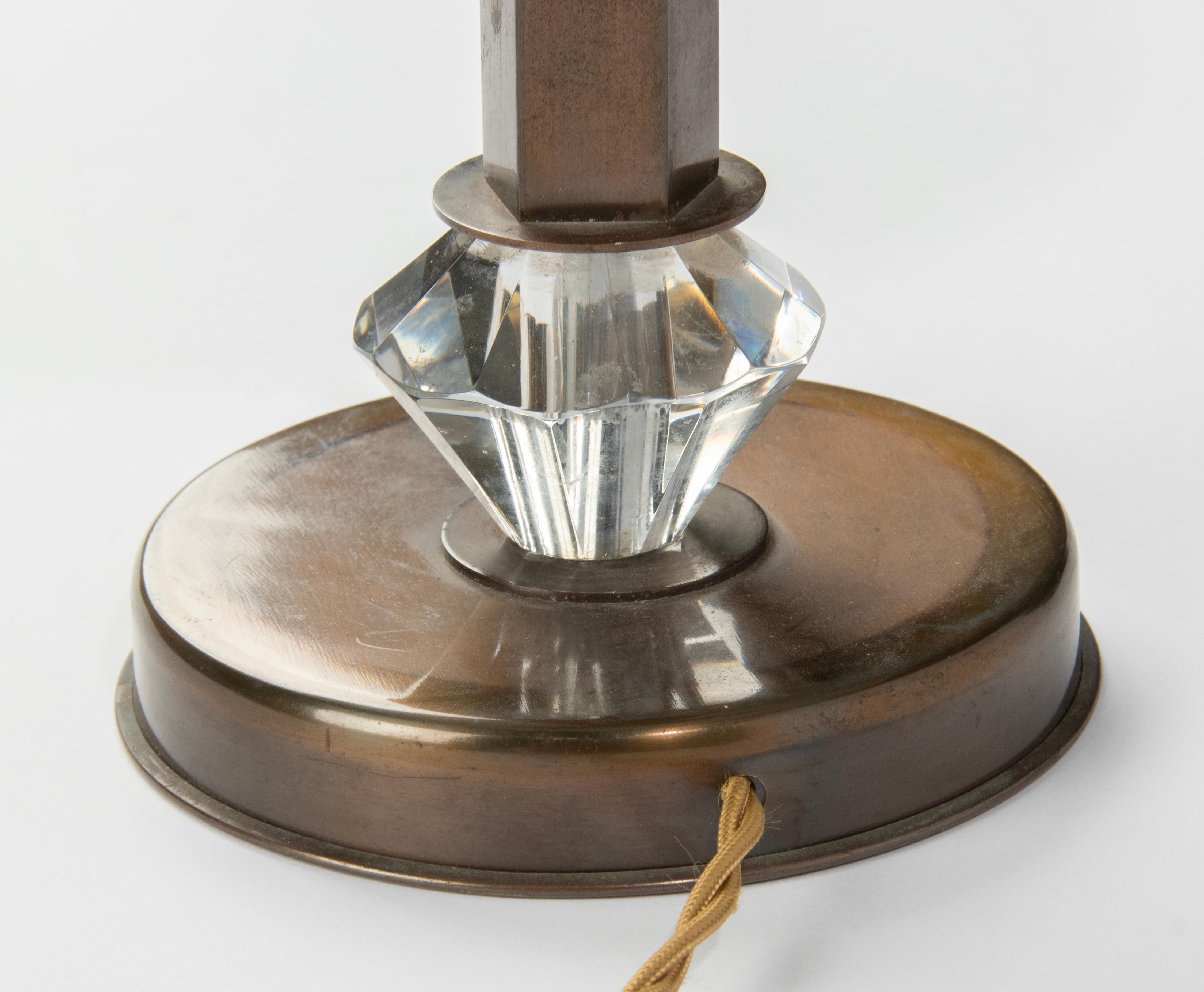 Midcentury Copper Table Mushroom Lamp For Sale 5