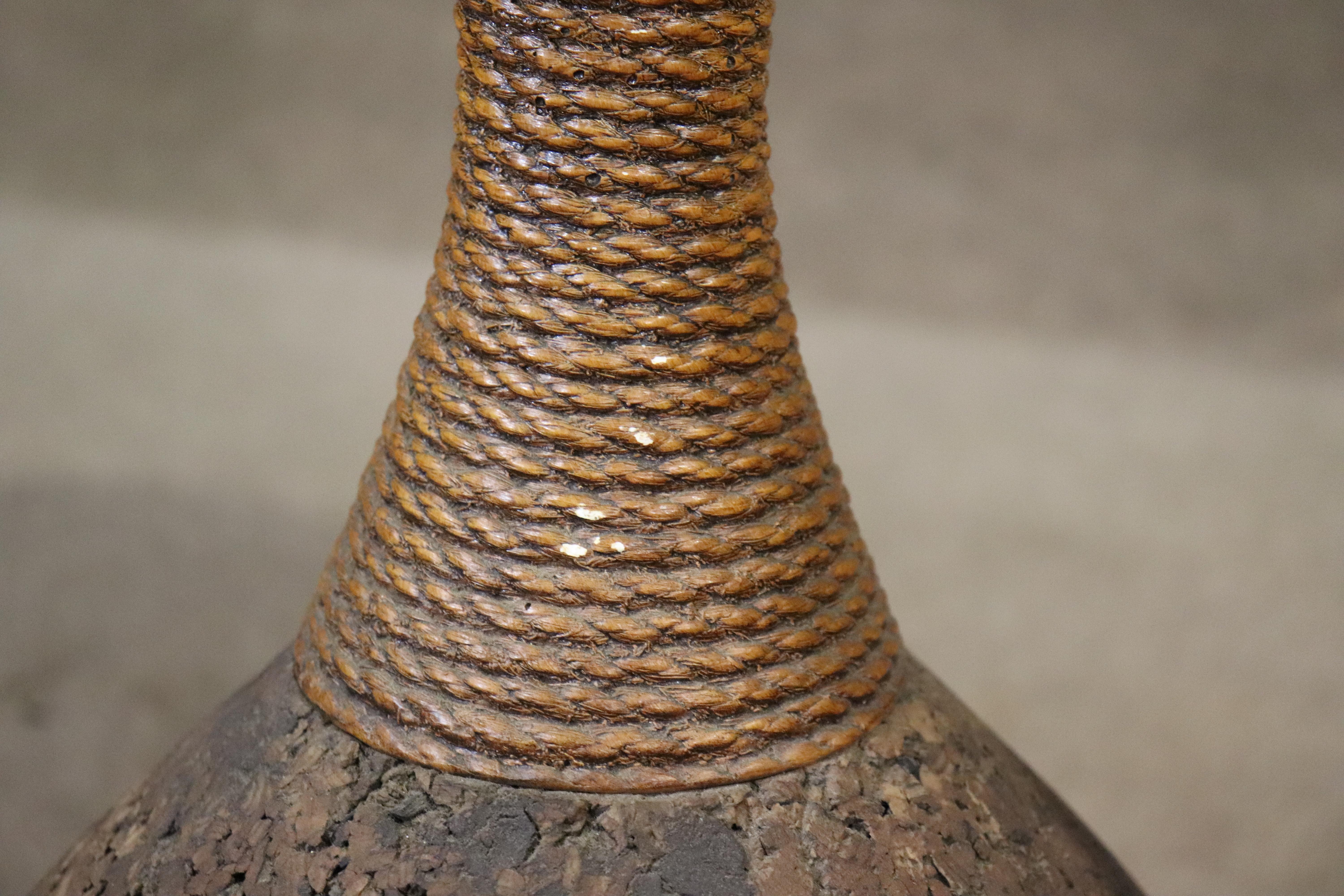 20ième siècle Lampes en liège du milieu du siècle en vente