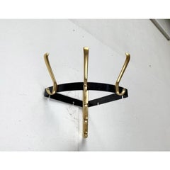Mid-Century Corner Coat Rack in Metal, 1960s