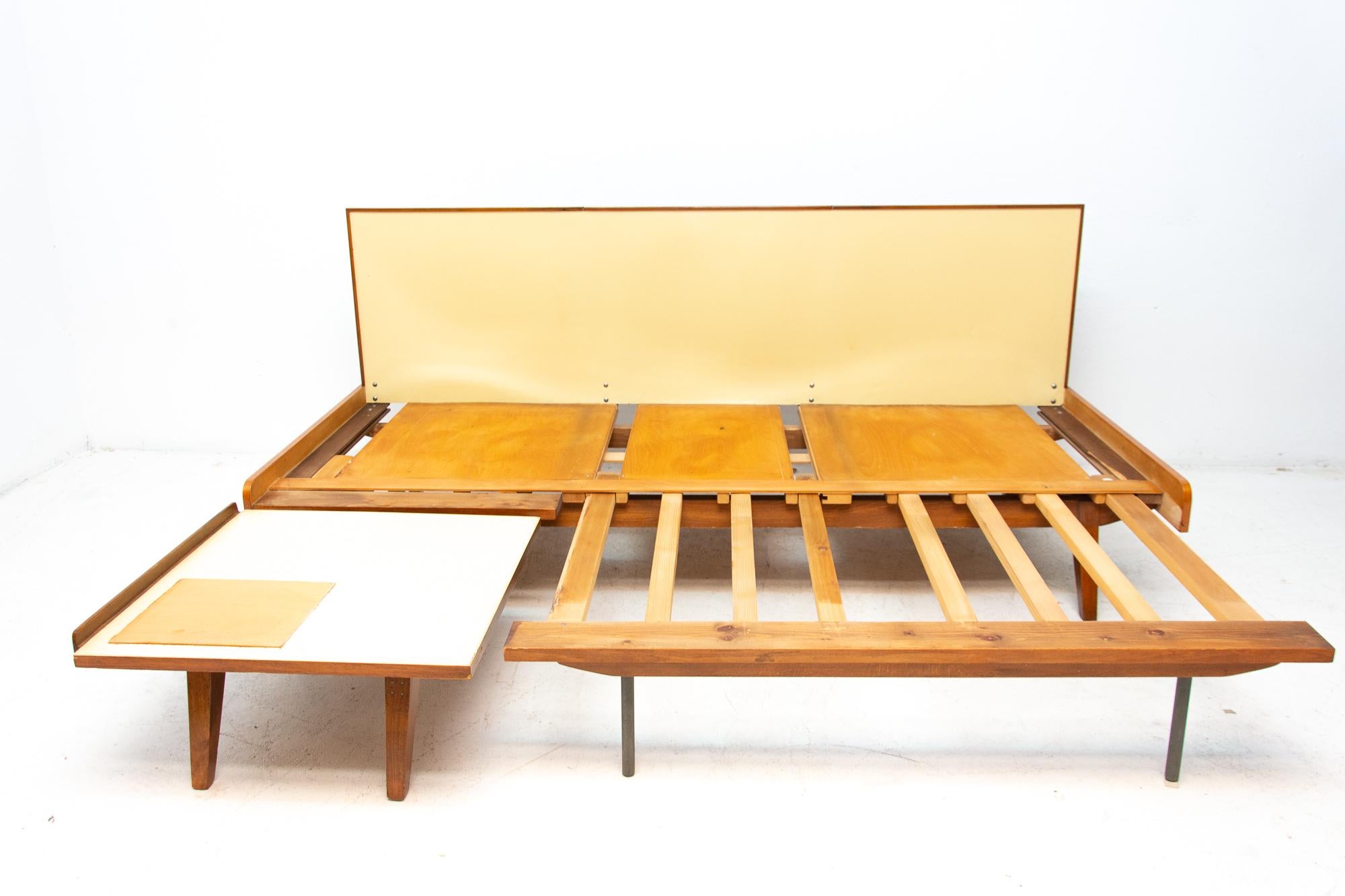 Midcentury Corner Folding Sofa by František Jirák for Tatra Nábytok, 1960s, CZ 4