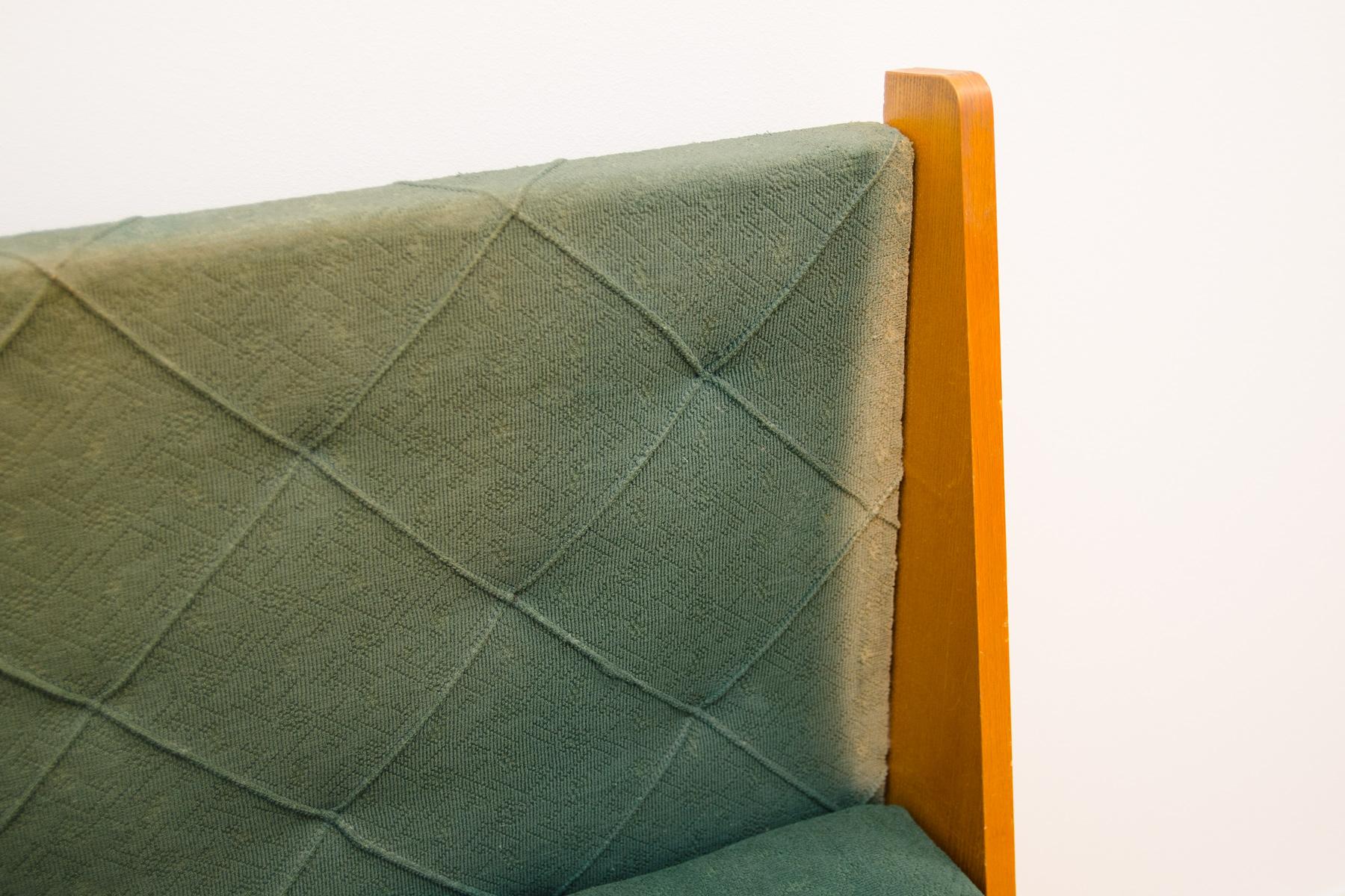 Mid century corner folding sofa, Czechoslovakia, 1960´s For Sale 3