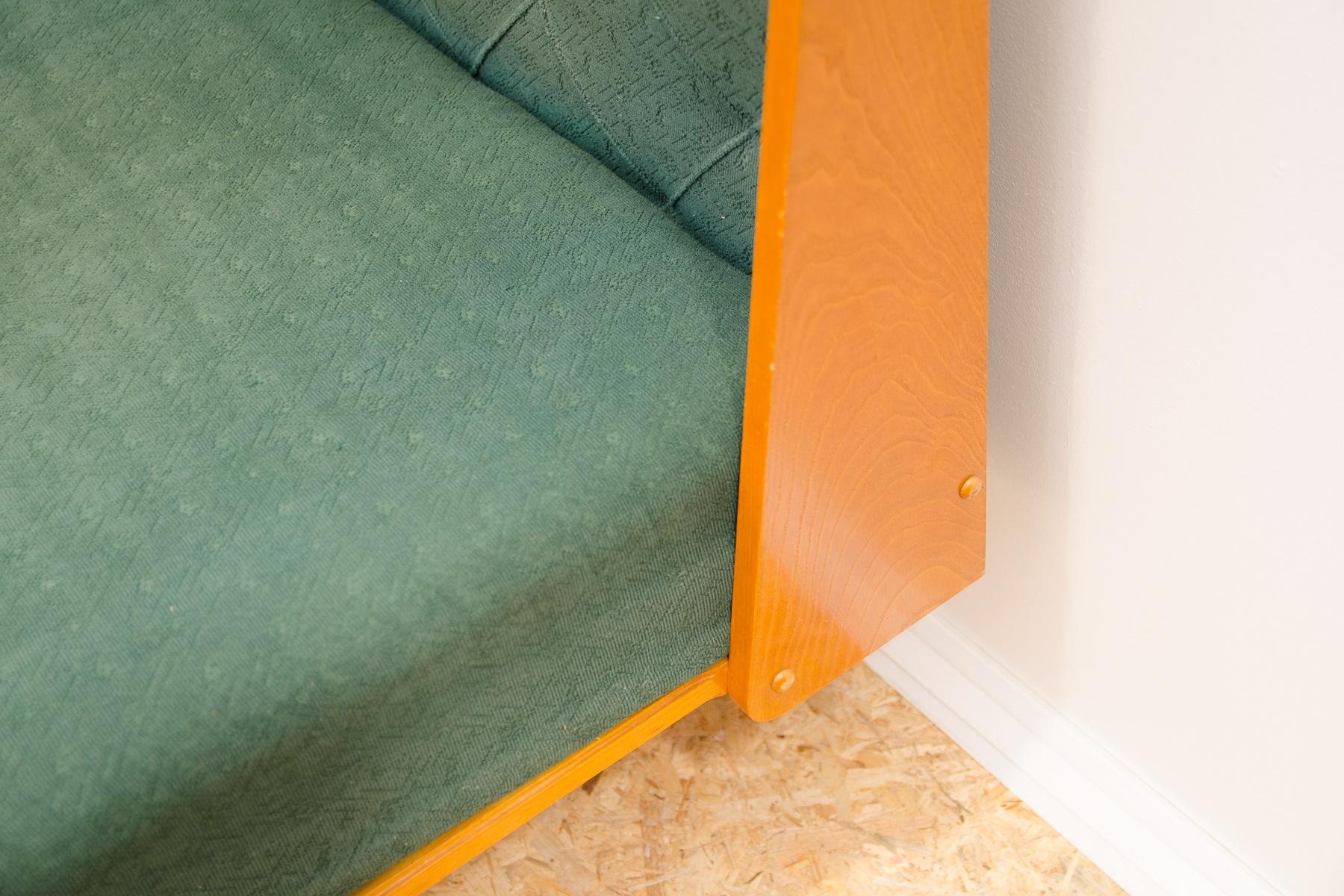 Mid century corner folding sofa, Czechoslovakia, 1960´s For Sale 5