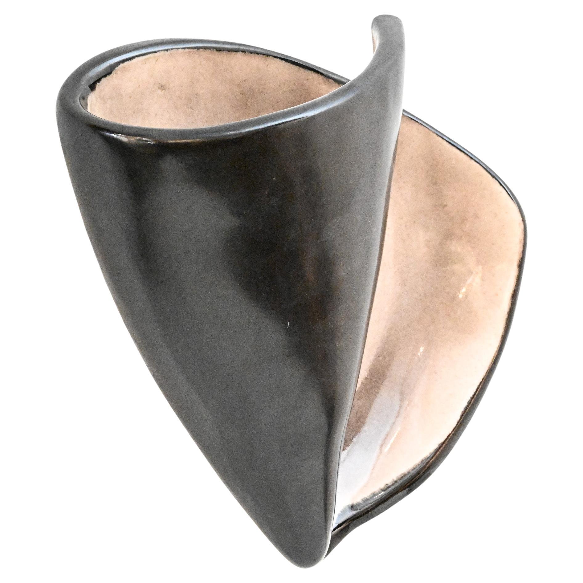 Applique in ceramica "Cornet" di Marcel Guillot della metà del secolo scorso in vendita