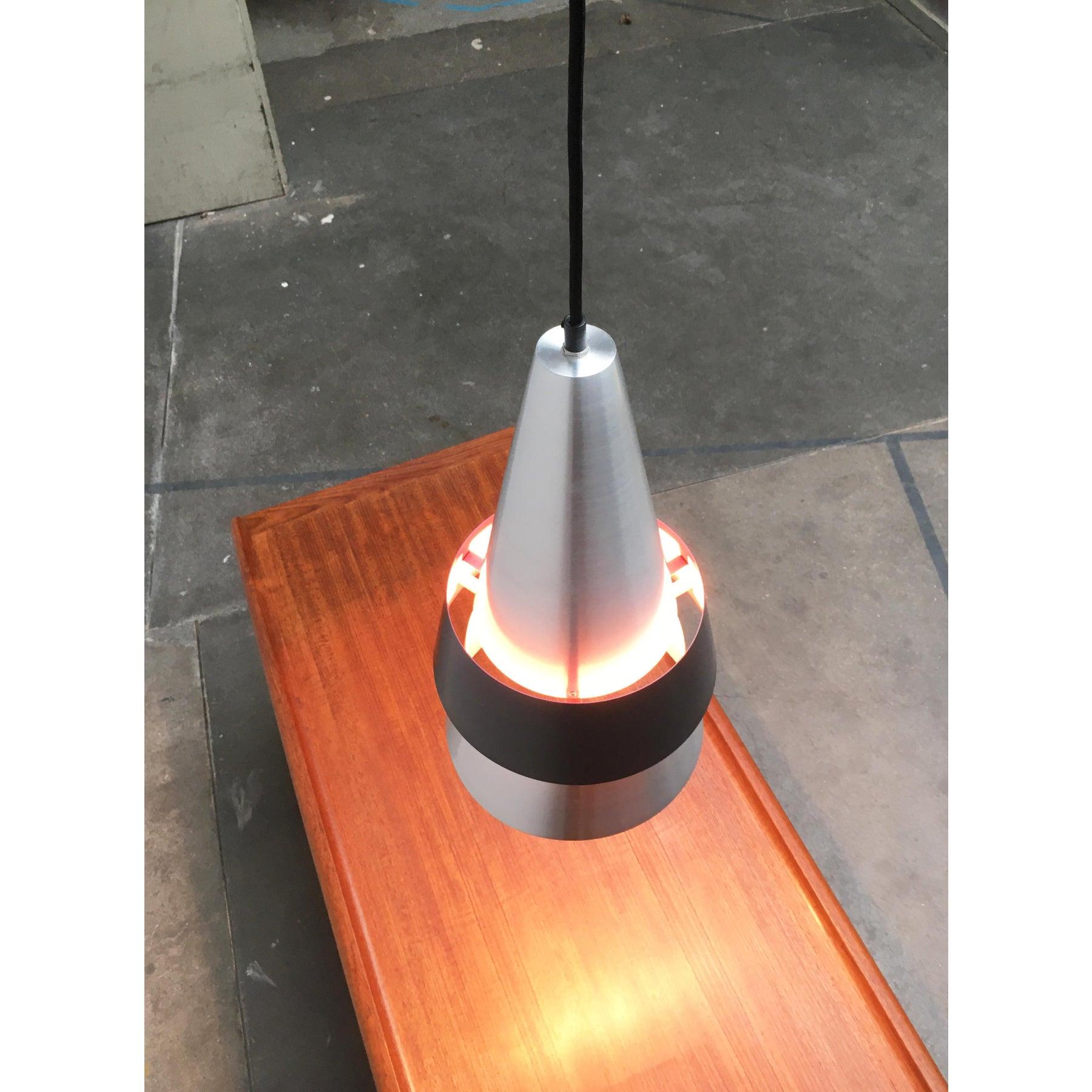 Metallo Lampada a sospensione Corona di metà secolo di Jo Hammerborg per Fog and Morup, anni '60 in vendita
