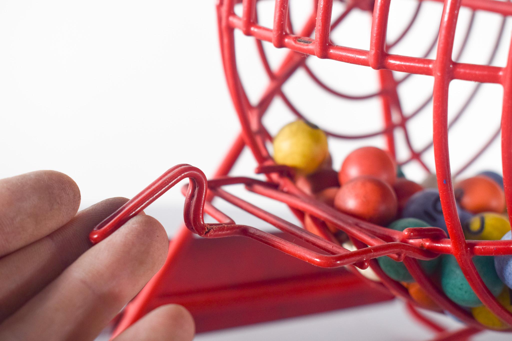 Roulette du milieu du siècle dernier pour le jeu de Bingo État moyen - En vente à Lisboa, Lisboa