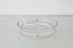 Centrotavola in cristallo spesso di metà secolo "Cratère" Mod. by Daum Francia, anni '60