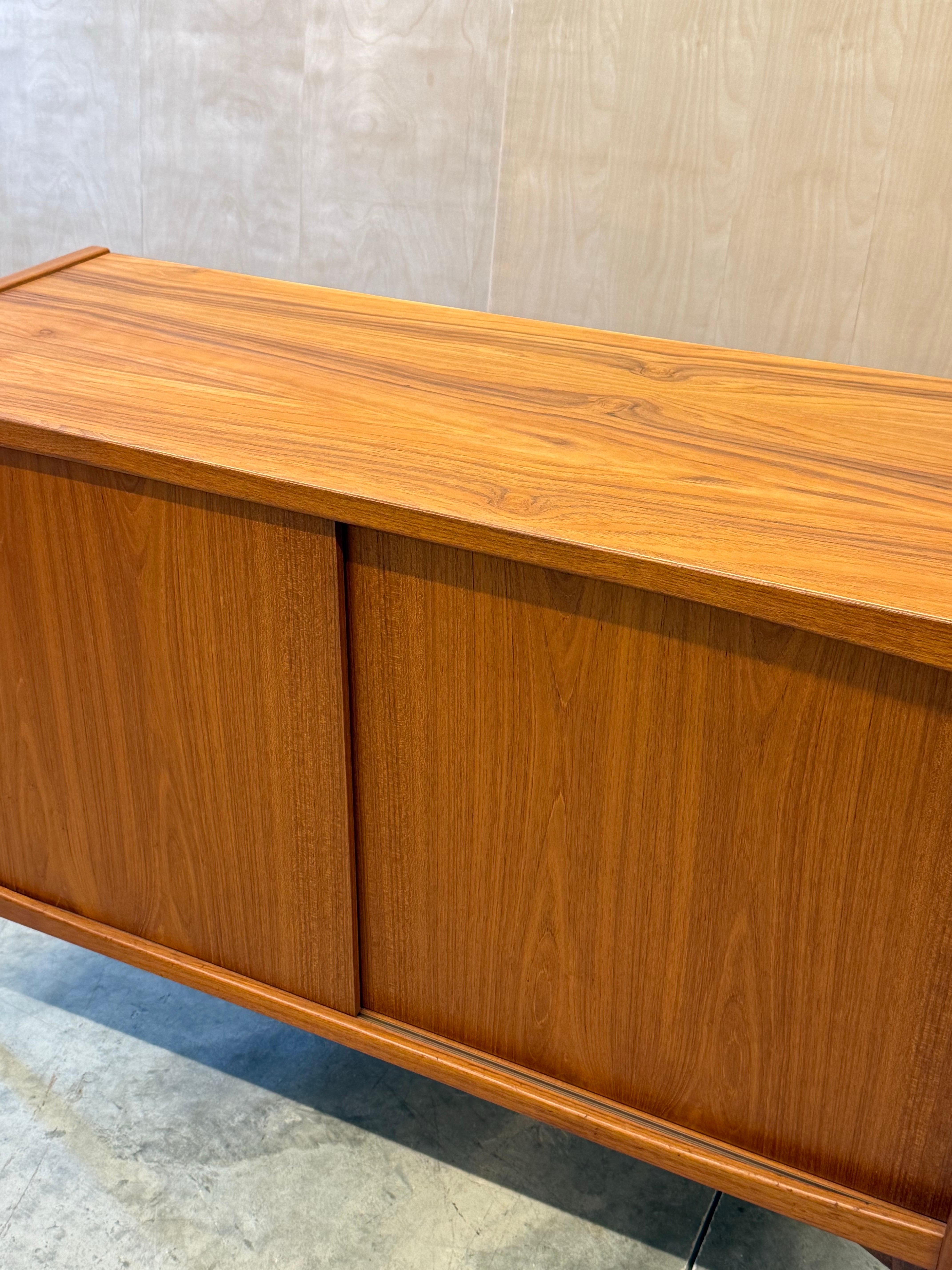 Wood Mid-Century Credenza by Laurtis M. Larsen For Sale