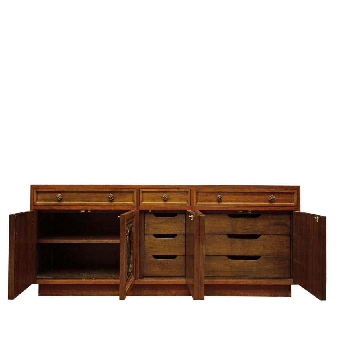Mid-Century Modern Midcentury Credenza by Maurice Bailey for Monteverdi Young