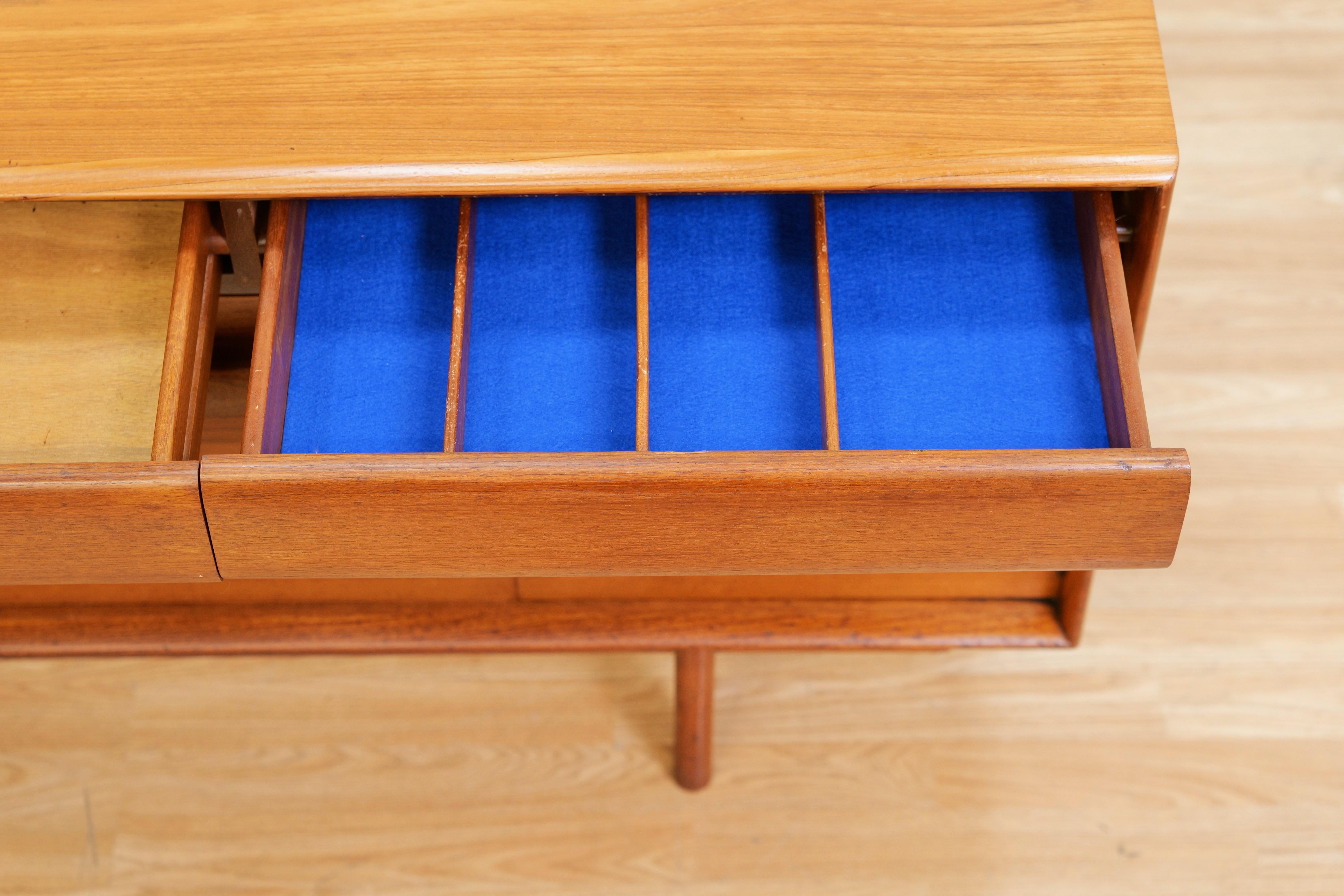 Teak Mid Century Credenza by Philip Hussey for White & Newton For Sale