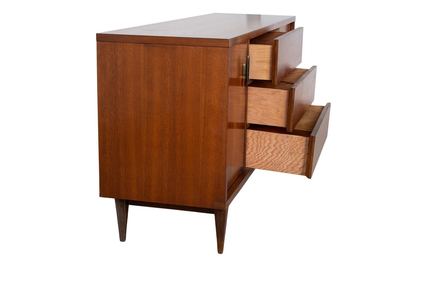 Mid-20th Century Mid-Century Credenza Dresser Cabinet For Sale