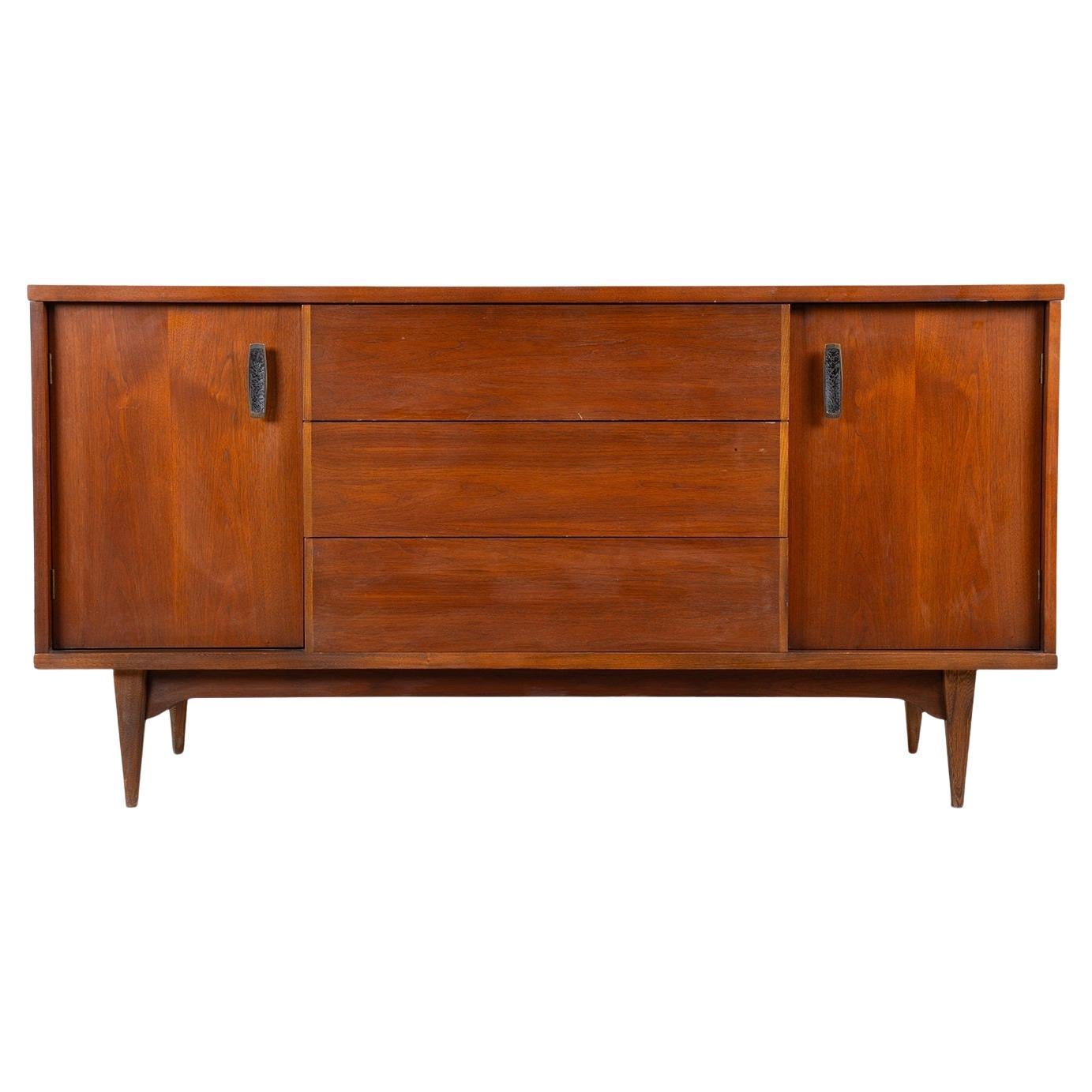 Mid-Century Credenza Dresser Cabinet