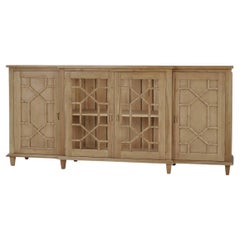 Mid Century Credenza - Fruitwood Finish