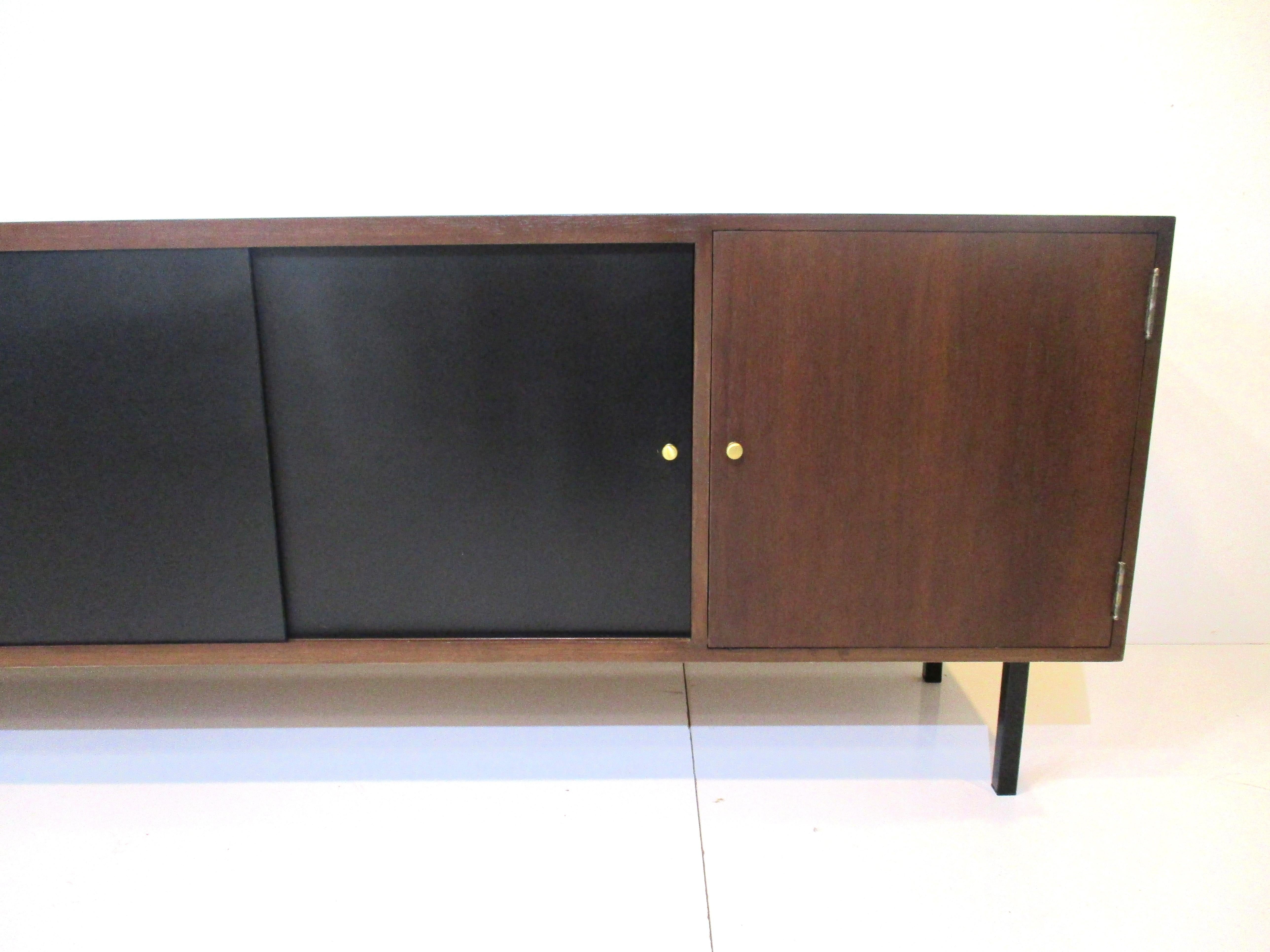 Mid-Century Modern Mid Century Credenza in the Style of George Nelson