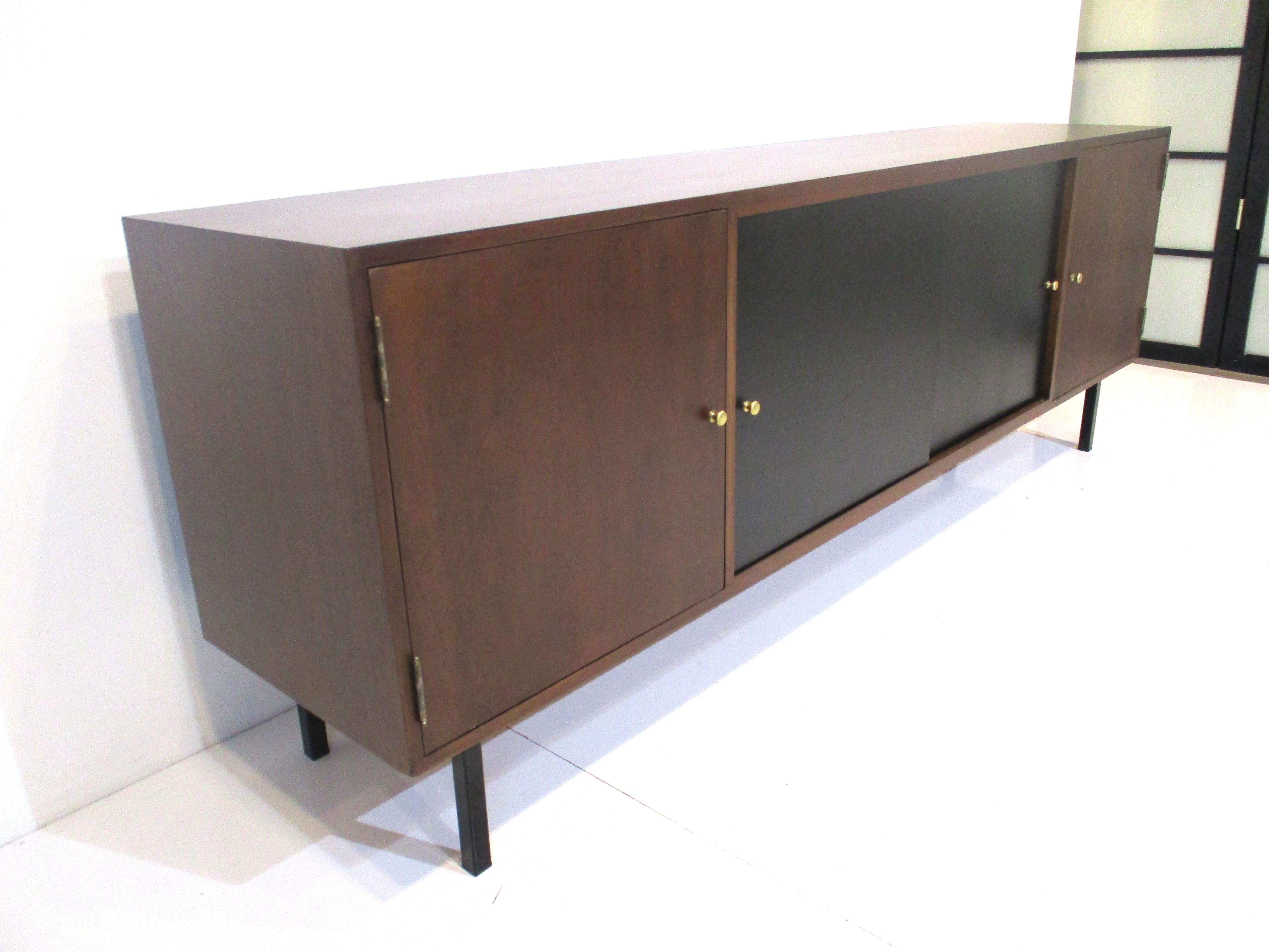 American Mid Century Credenza in the Style of George Nelson
