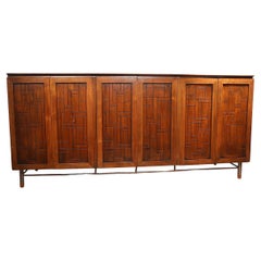 Mid Century Credenza Sideboard by Bert England for John Stuart