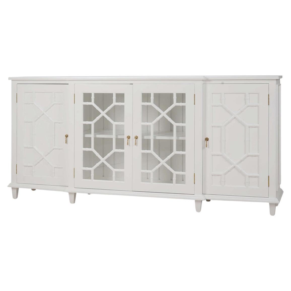 Mid Century Kredenz - Trueing Weiß Finish