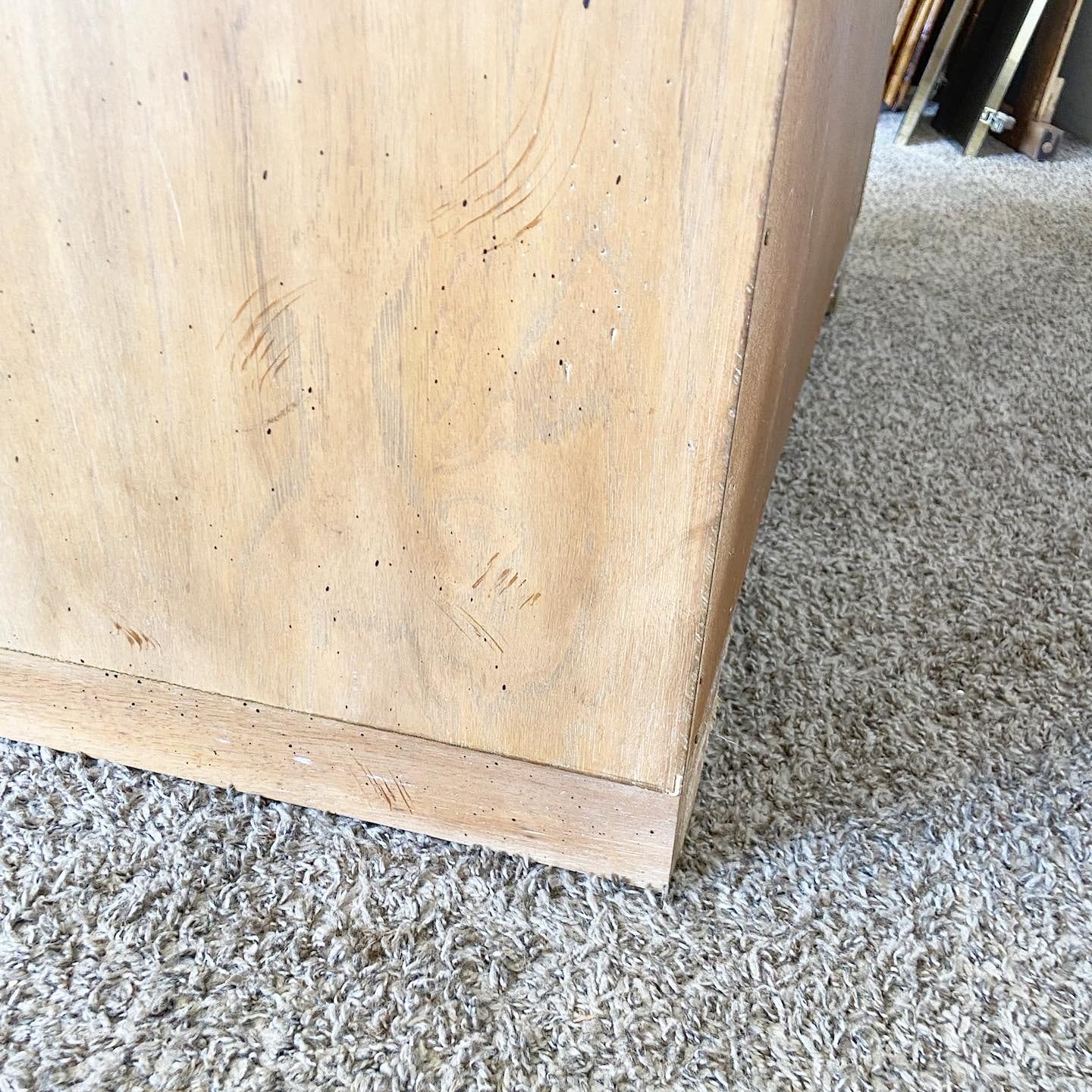 Mid Century Cross Country Highboy Armoire by Drexel For Sale 3