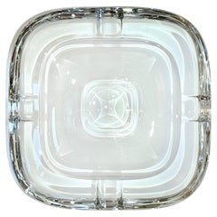 Mid Century Crystal Ashtray by Nachtmann, Hand Made, 1970s, Western Germany