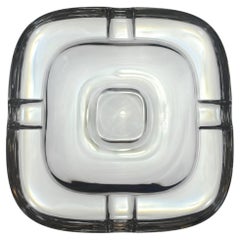 Mid Century Crystal Ashtray by Nachtmann, Hand Made, 1970s, Western Germany
