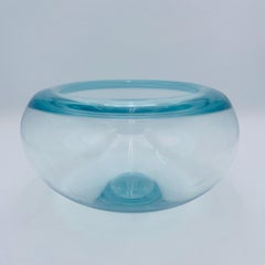 Kristallschüssel aus der Mitte des Jahrhunderts von Per Lutken for Holmegaard, Dänemark