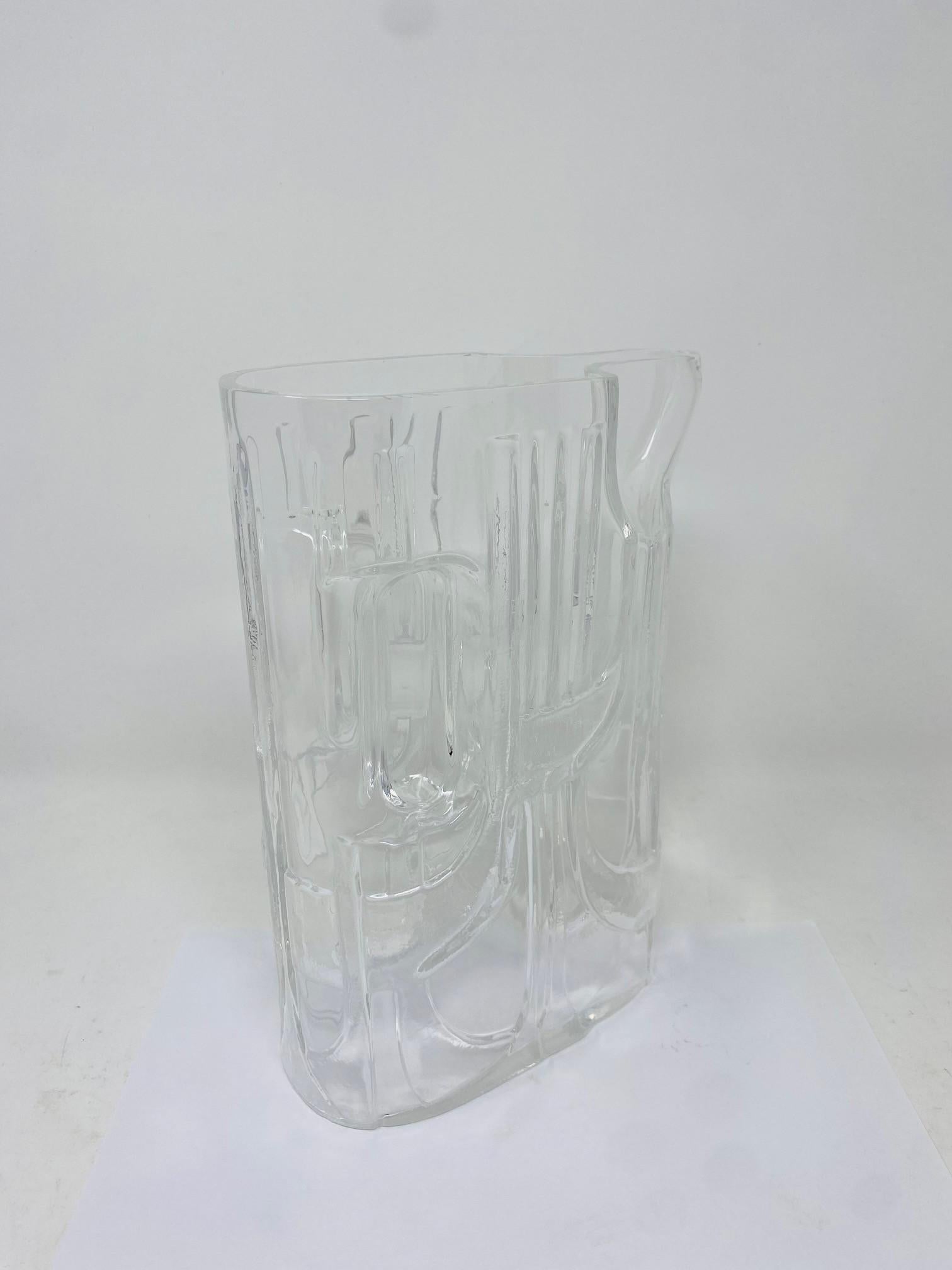 Mid Century Crystal Cocktail or Martini Pitcher by Reidel 2