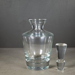 Mid-century Crystal Decanter by Block c.1950