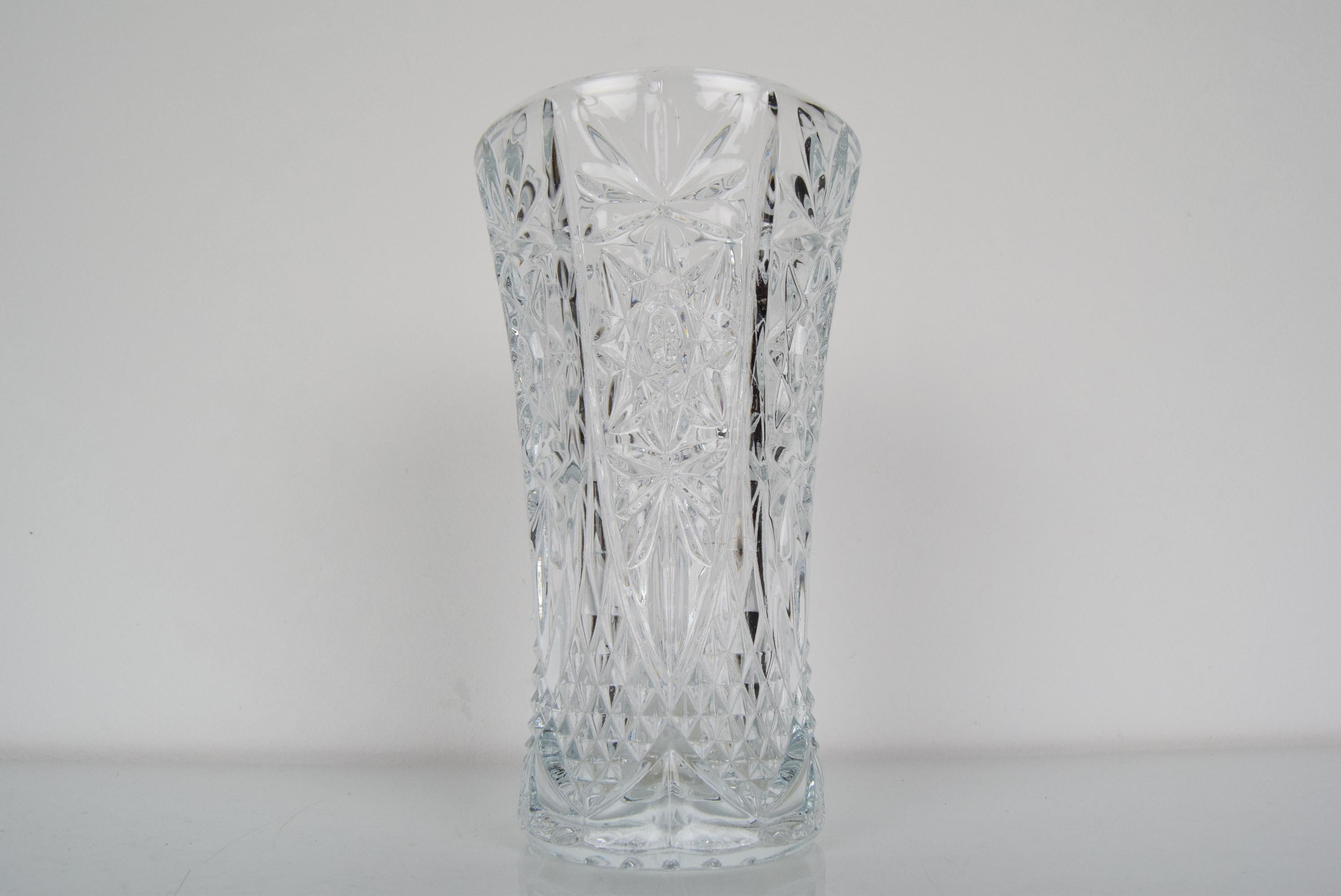 bohemia crystal vase
