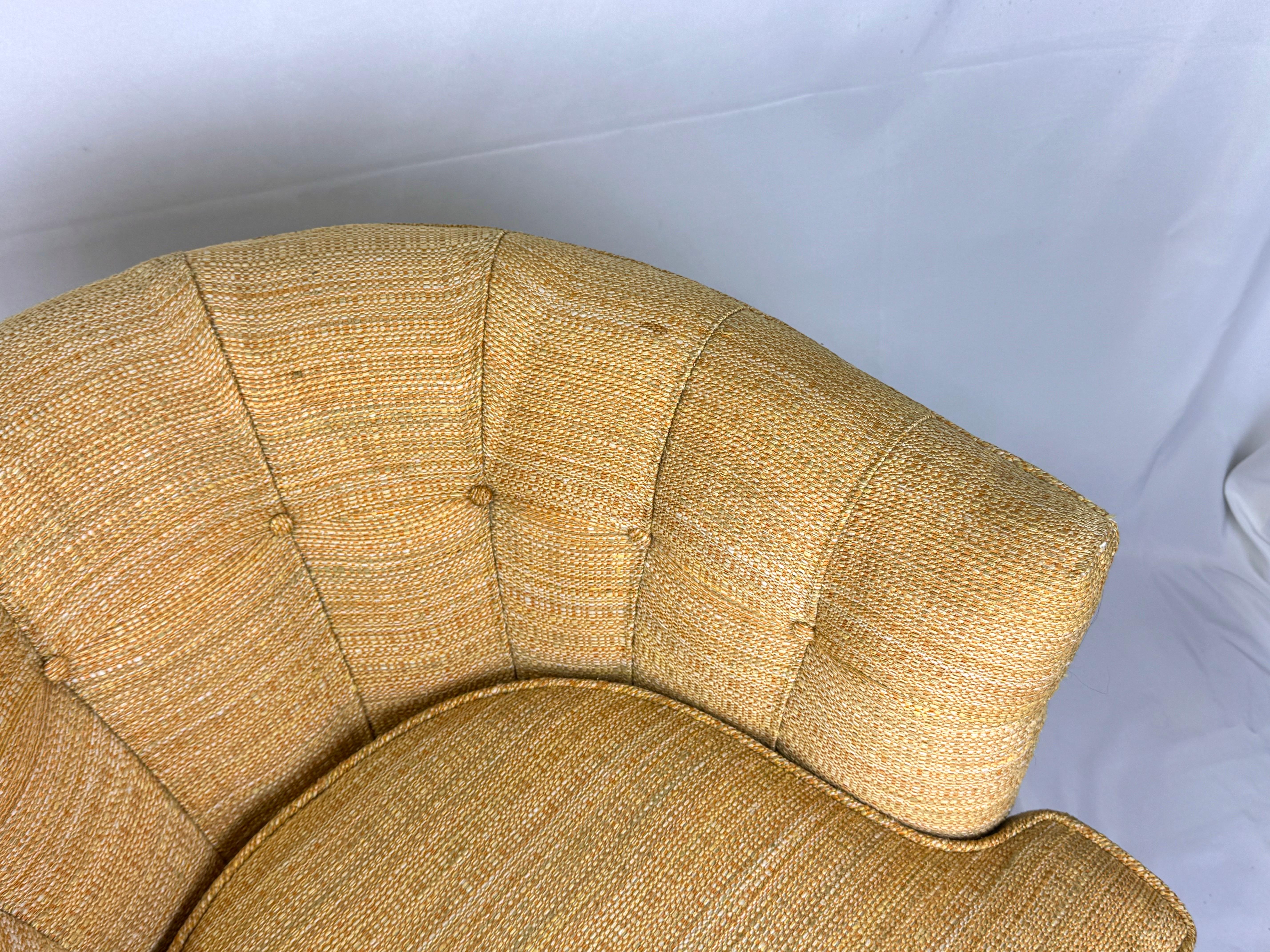 Mid Century Cube Stuhl auf Rollen im Angebot 7