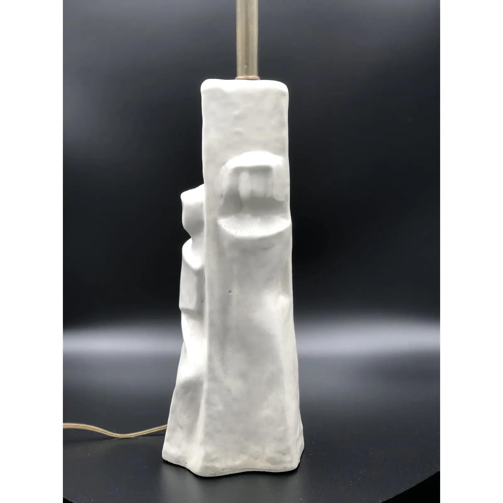 20th Century Mid Century Cubist Lamps Marianna Von Allesch Style - a Pair For Sale