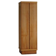 Mid Century Cubist Shoe Cabinet in Pine, Made by a Danish Cabinetmaker, 1980s