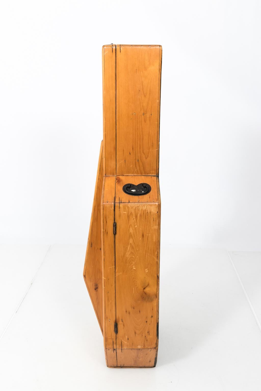 Midcentury Cubist Style Cello Case For Sale 6