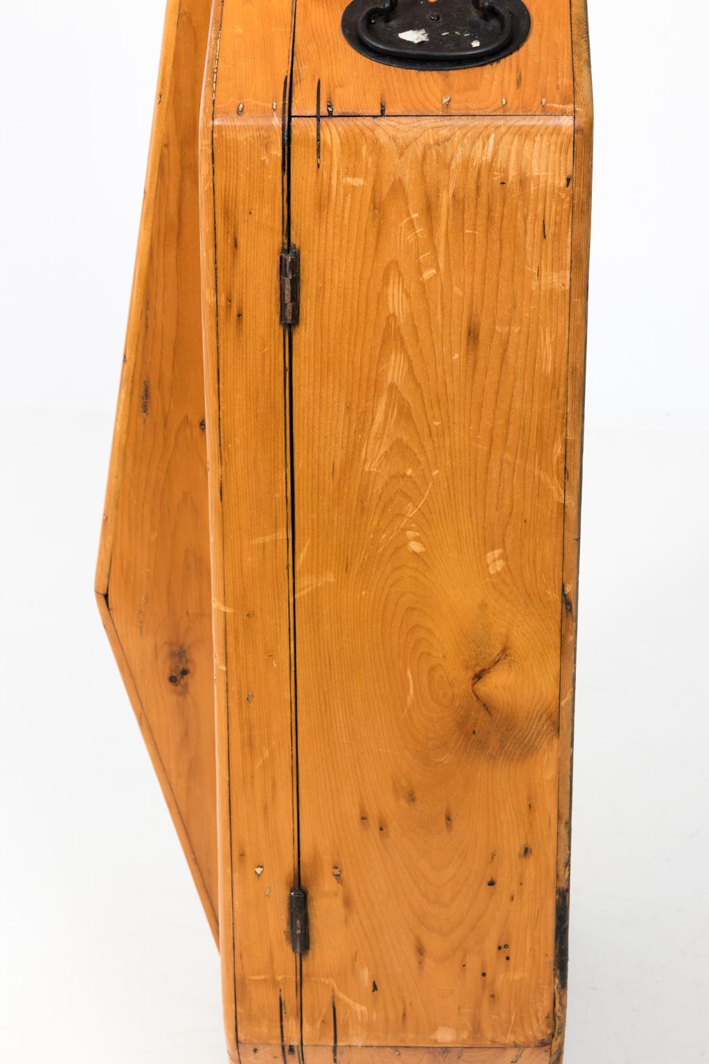 Midcentury Cubist Style Cello Case For Sale 7