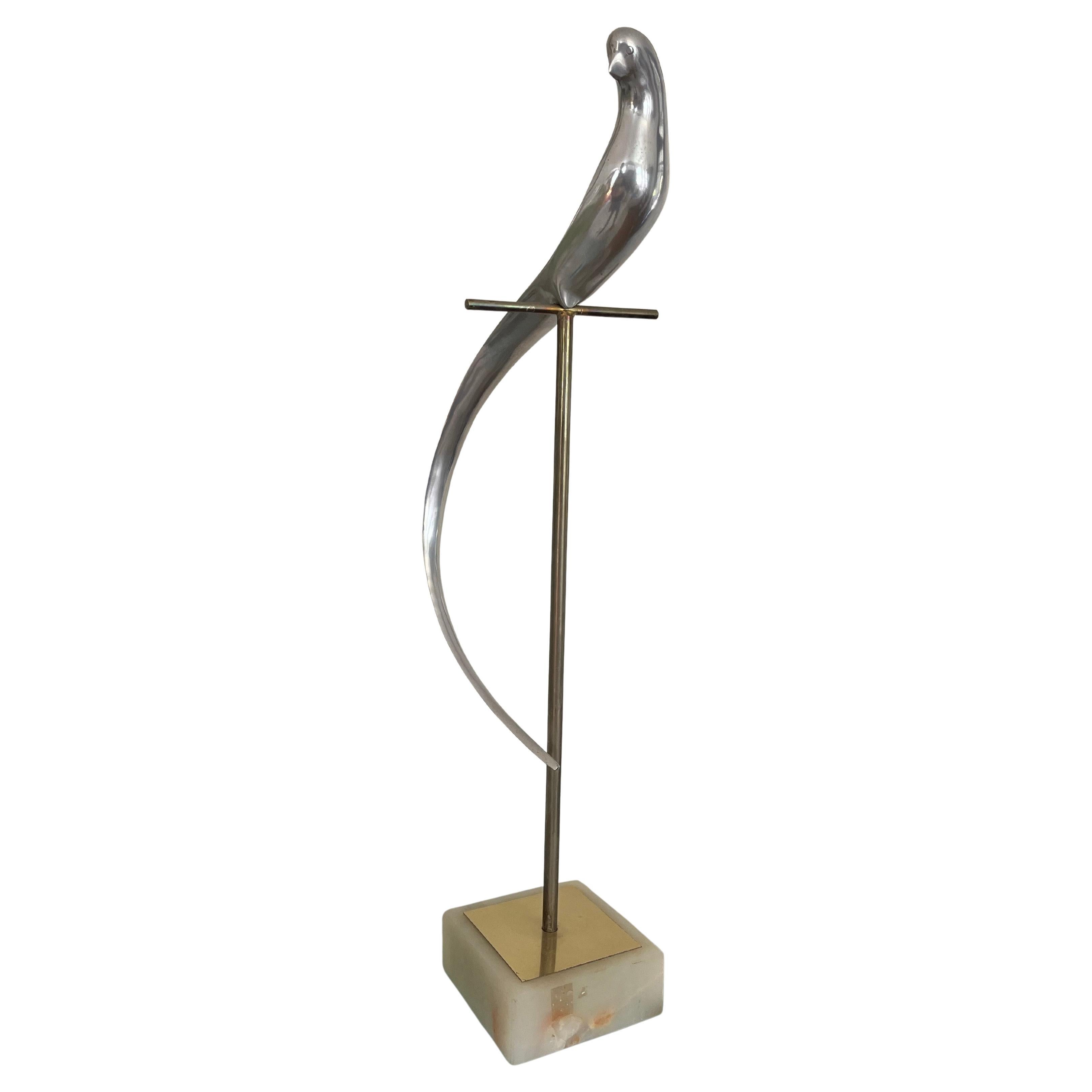 Mid Century Curtis Jere Bird on Perch