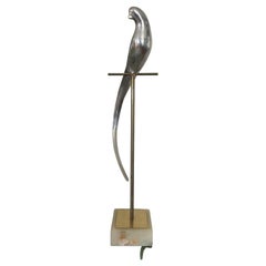 Mid Century Curtis Jere Bird on Perch