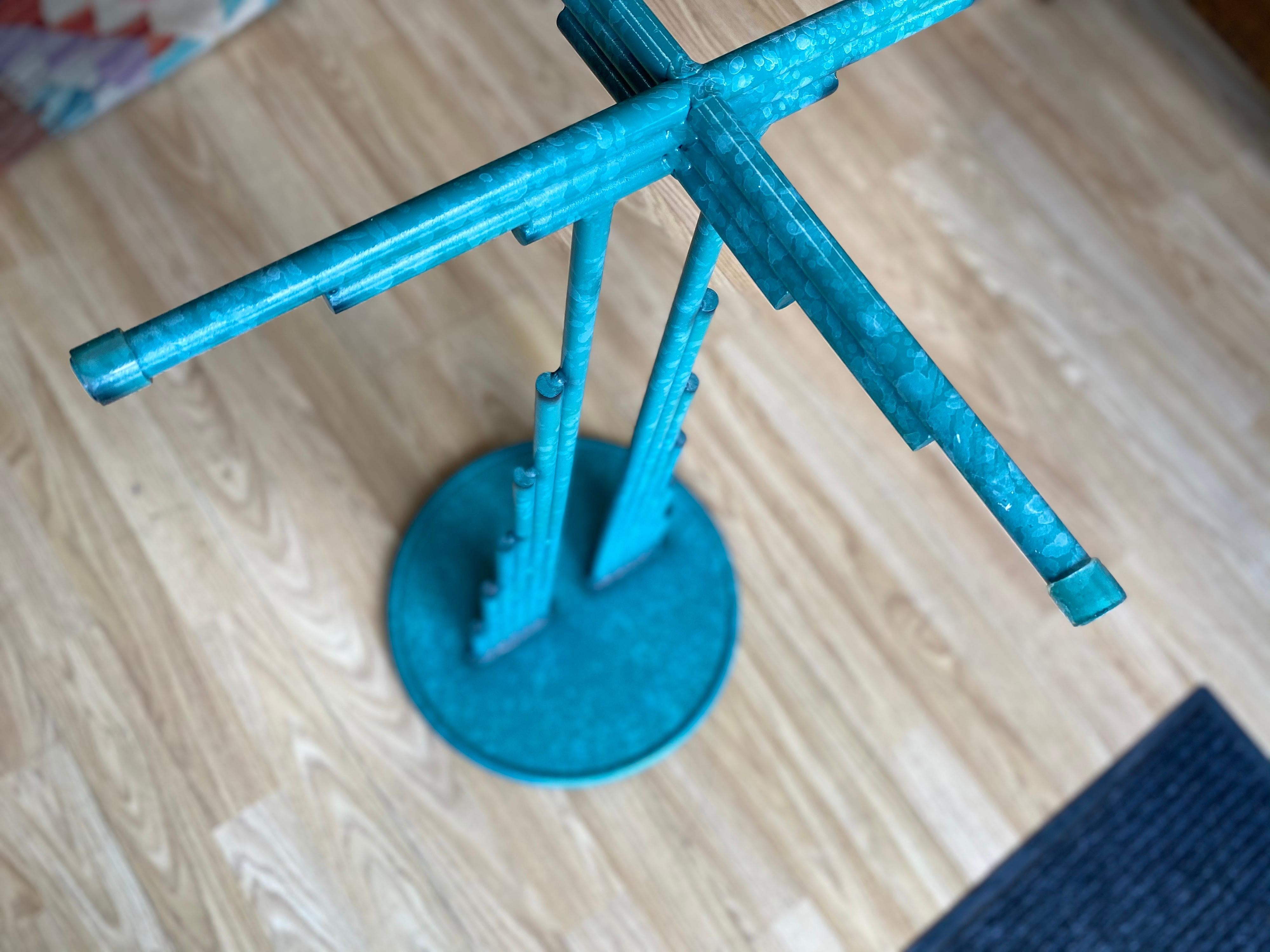 American Mid-Century Curtis Jere Side Table Stands