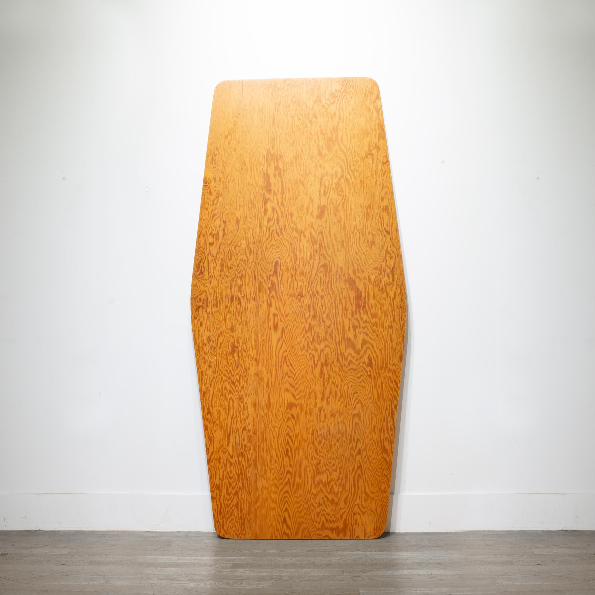 Midcentury Custom Collapsible Architect's Dining or Conference Table, circa 1960 2