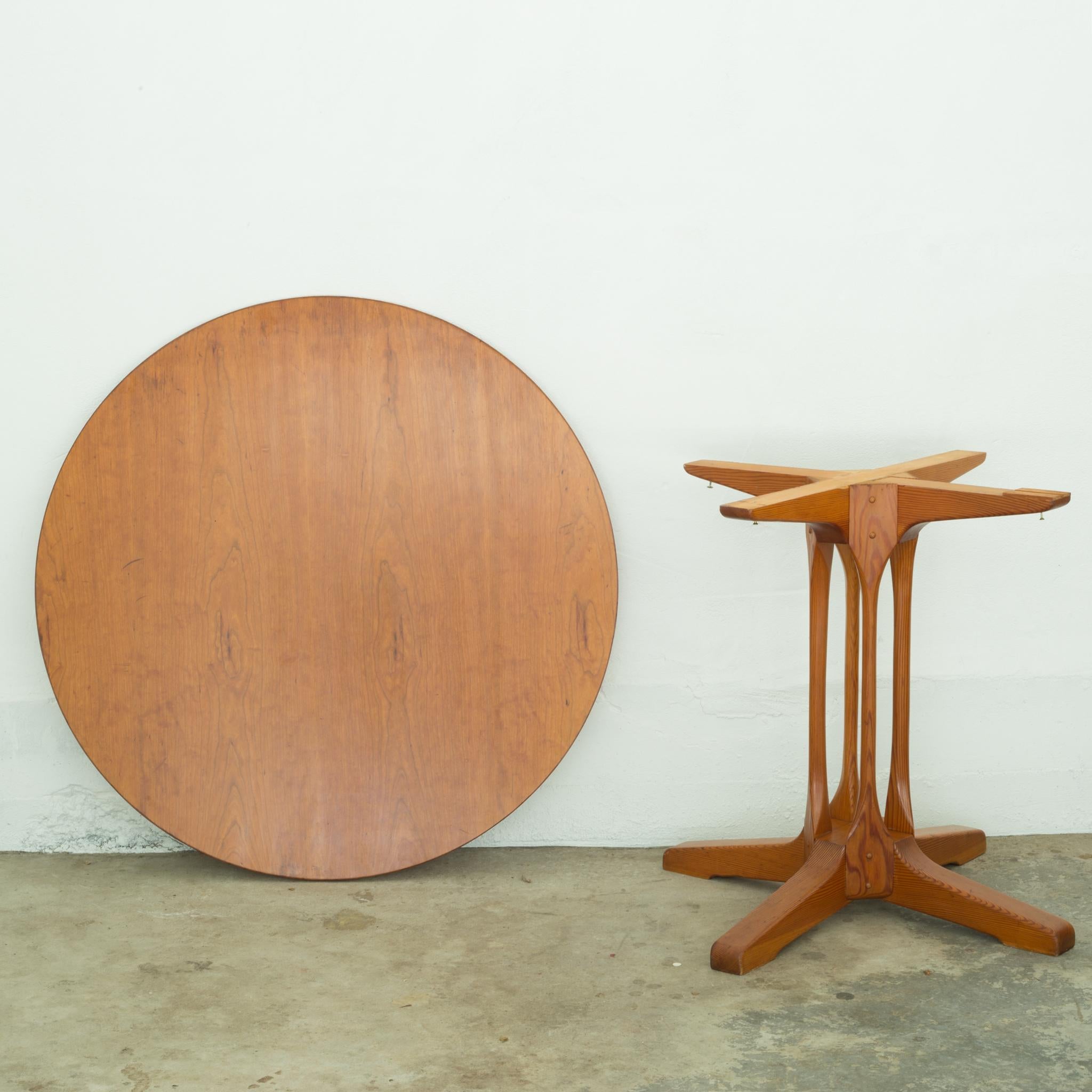 Midcentury Custom Dining Table, circa 1970 In Good Condition In San Francisco, CA
