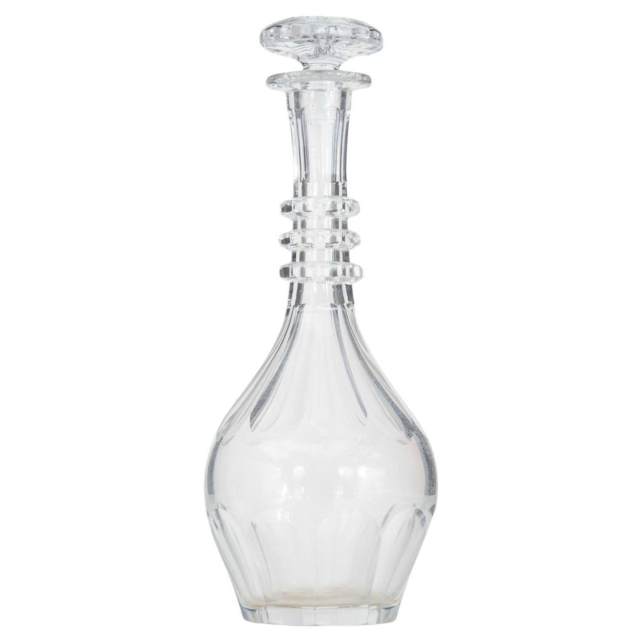 Mid-Century Cut Glass Decanter