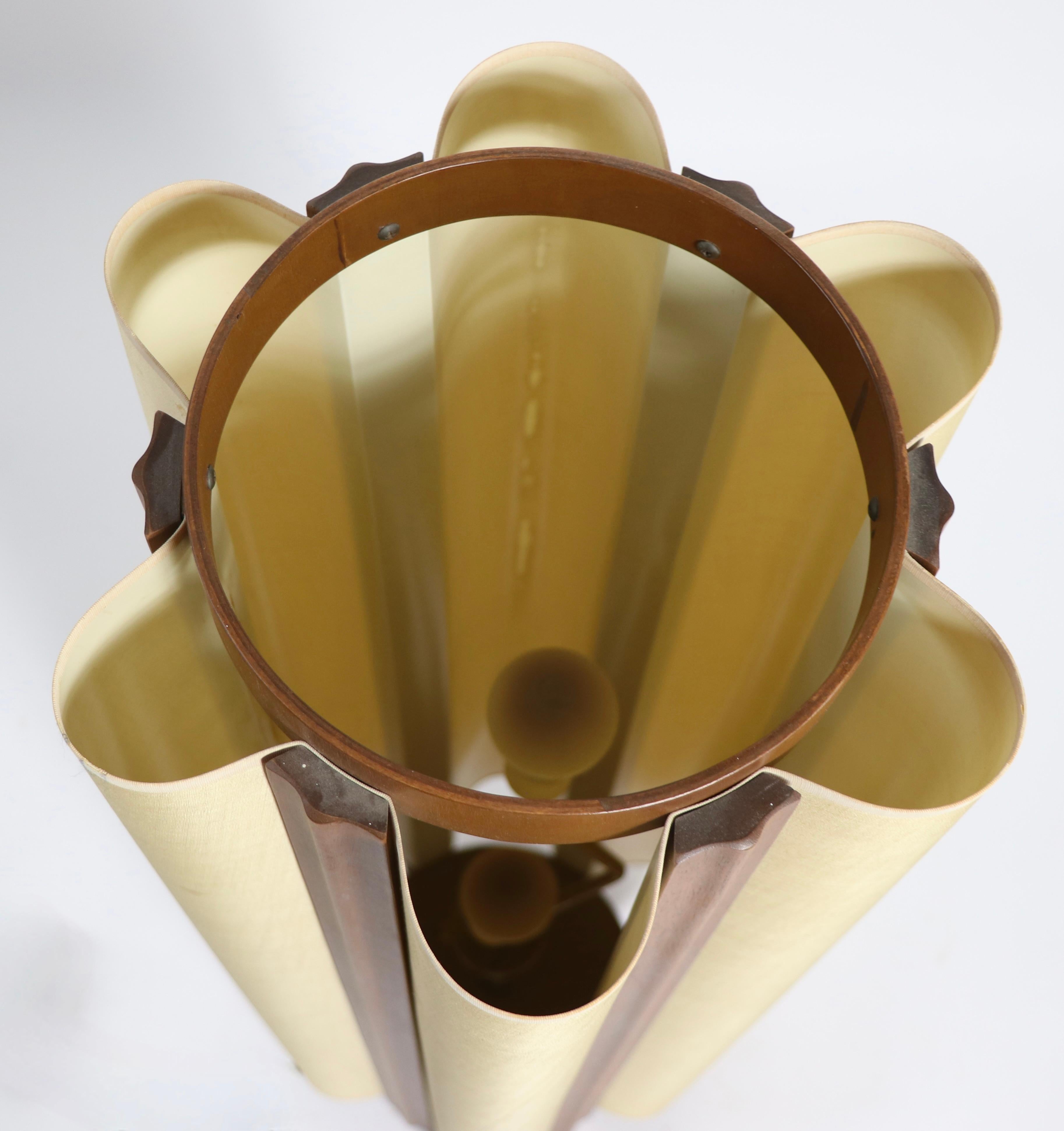 Mid Century Cylinder Lamp Att. to the  Modeline Lamp Company In Good Condition In New York, NY