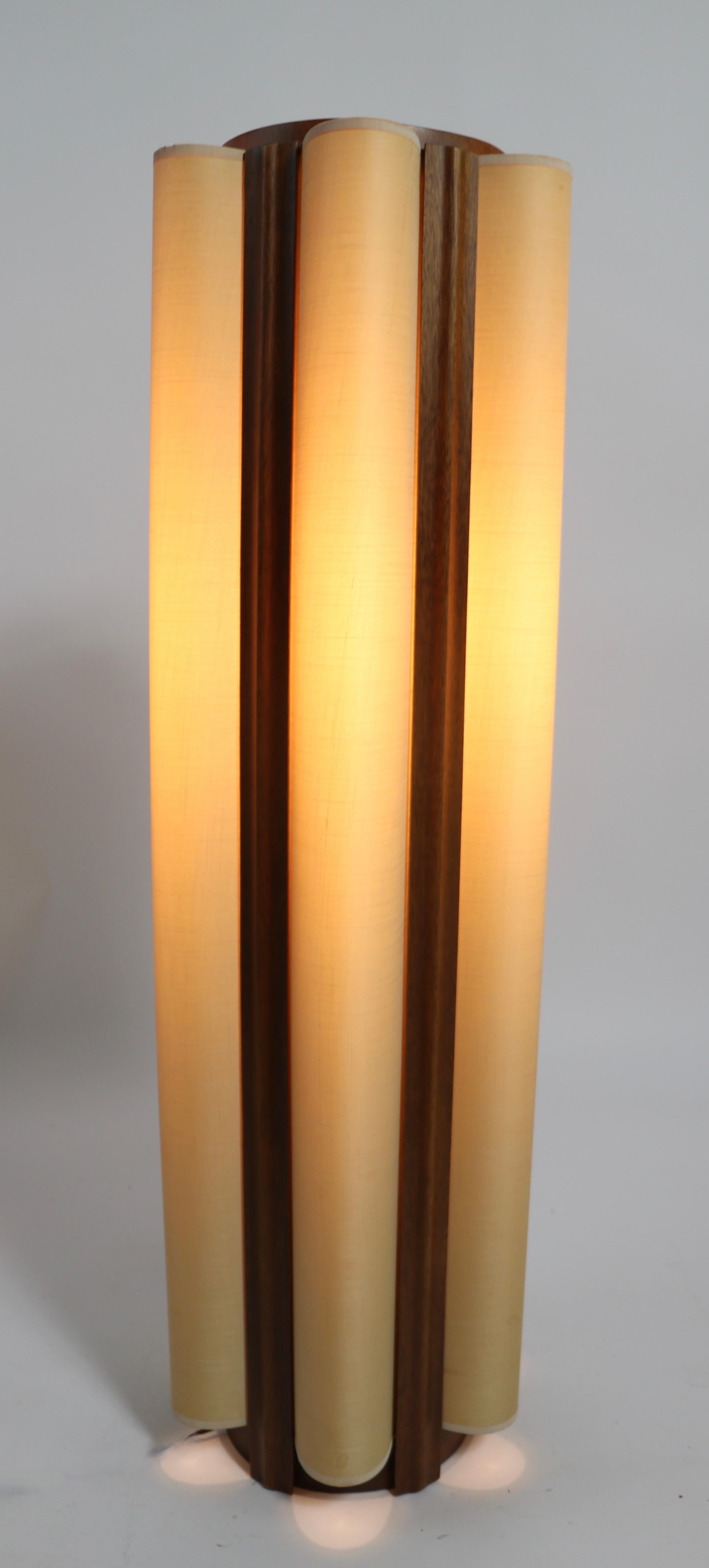 Mid Century Cylinder Lamp Att. to the  Modeline Lamp Company 1